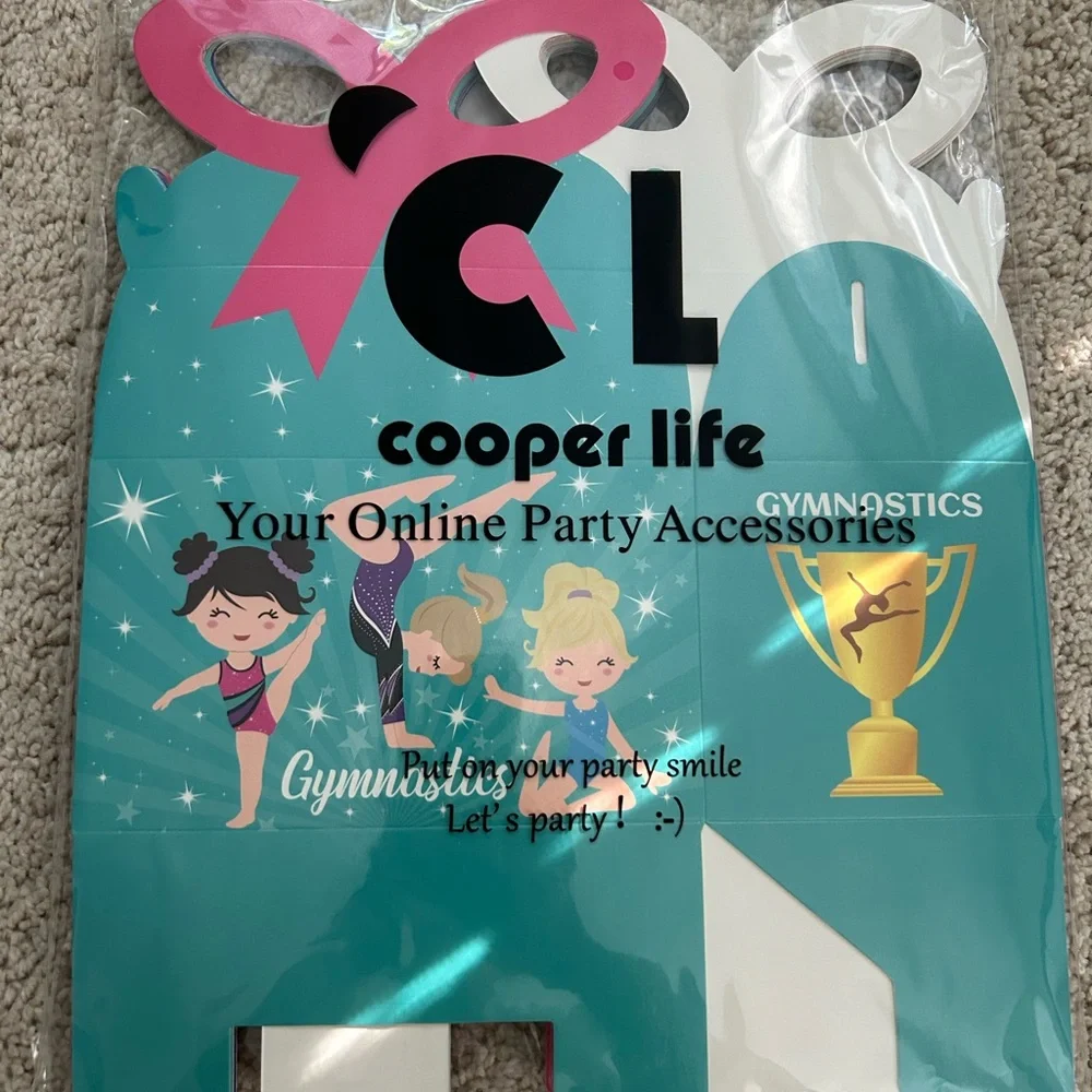 NWT-Gymnastics goody boxes for parties. 17 boxes in total